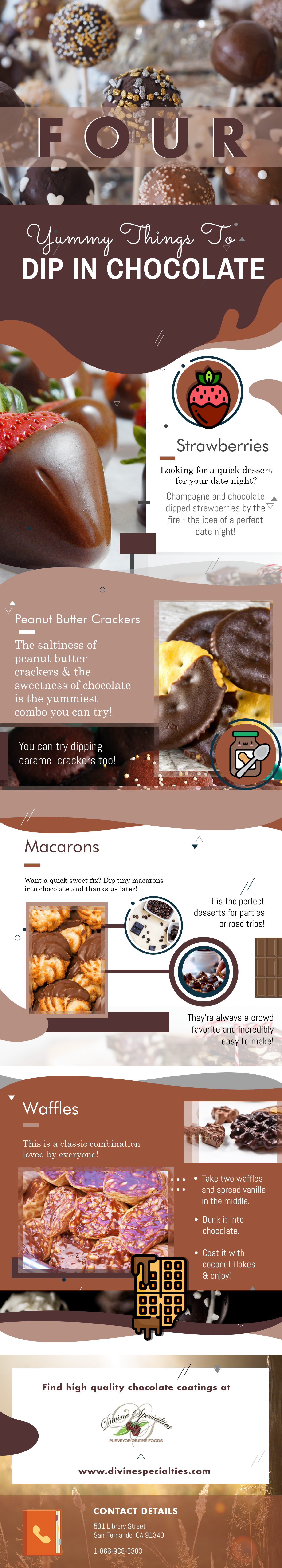 4 Yummy Things To Dip In Chocolate
