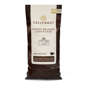 Callebaut Dark Chocolate Discs 54% 22lbs