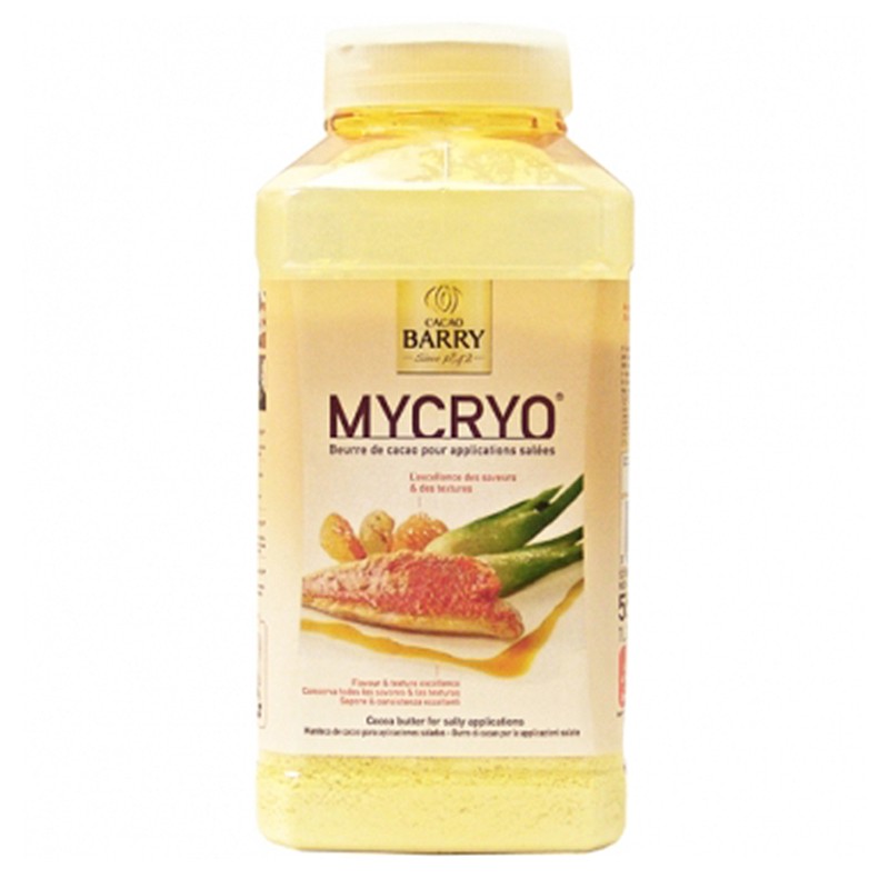 Beurre de Cacao poudre Mycryo 550g - Cacao Barry - MaSpatule