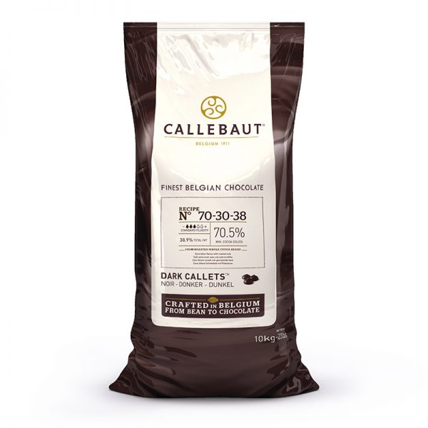 Callebaut Dark Chocolate Discs 70%