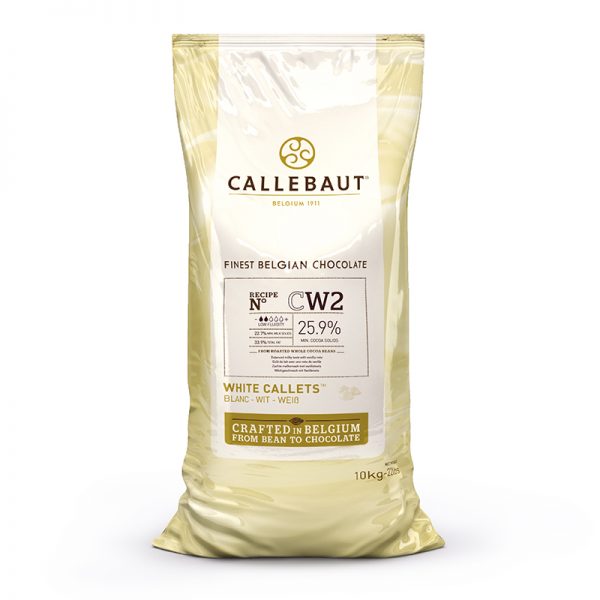 Callebaut CW2 White Chocolate Discs 25.9%