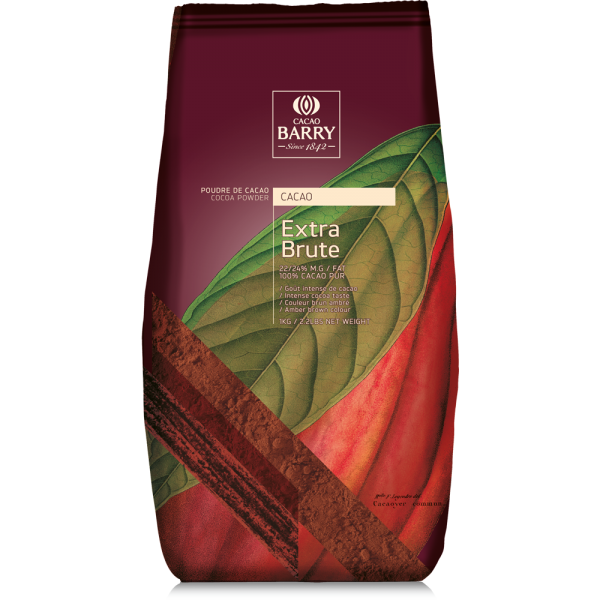 Cacao Barry Extra Brute   (kosher/parve)   2.2 lbs