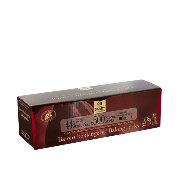 Cacao Barry Chocolate Baton Sticks 300 pcs   3.5 lbs