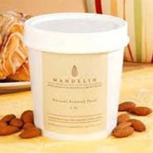 Mandelin Standard Almond Paste - Blanched 50%  10.5 lbs