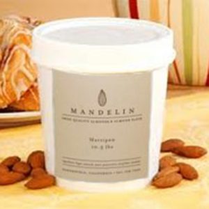 Mandelin Marzipan Almond Paste - Blanched 30% 10.5 lbs