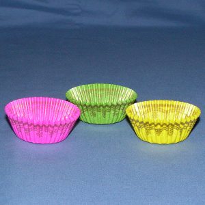 3 Colors w/Gold Design - Round 1 3/8in x 3/4in  1000 pcs