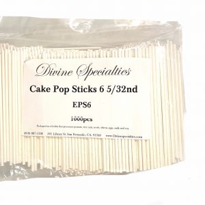 Cake Pop Sticks 6"x5/32nd - 1000 pieces