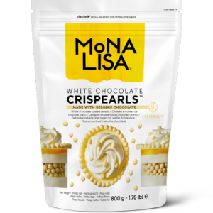 Mona Lisa White Chocolate Crispearls   1.7 lbs