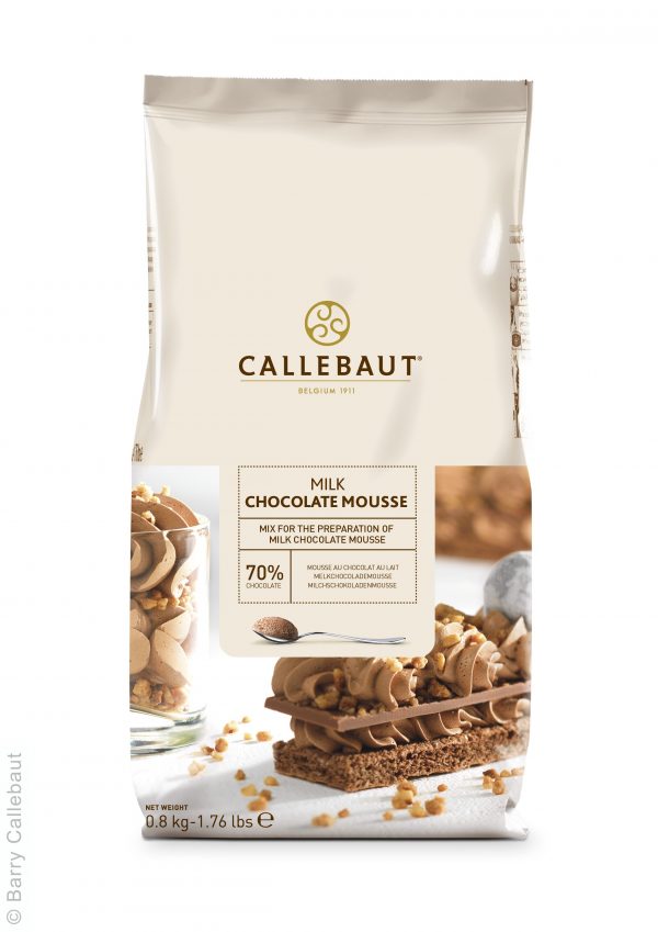 Callebaut Belgian Chocolate Mousse 1.76 lbs( REPACKED)