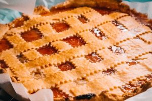 Lattice-Topped Apple Pie