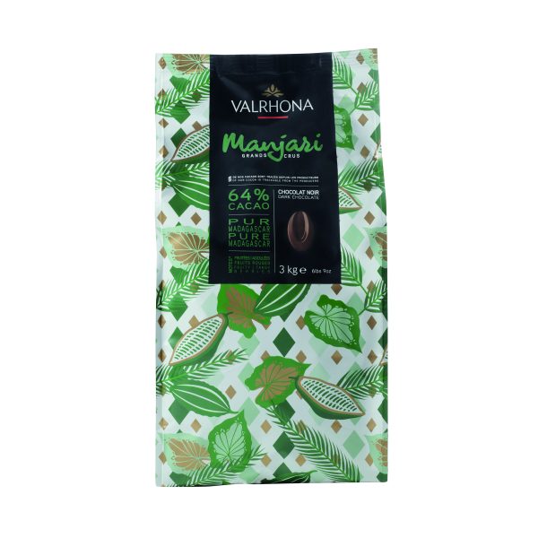 Valrhona Manjari 64% Feve 3 Kg