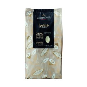 Valrhona Ivoire 35% Feve 3 Kg
