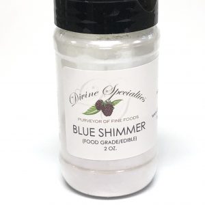 Divine Specialties Blue Shimmer Luster Dust (Edible) - 2 oz.