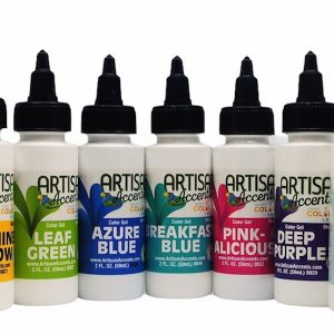 Artisan Accents Gel Colors Combo Pack Set - 11 colors - 2oz each