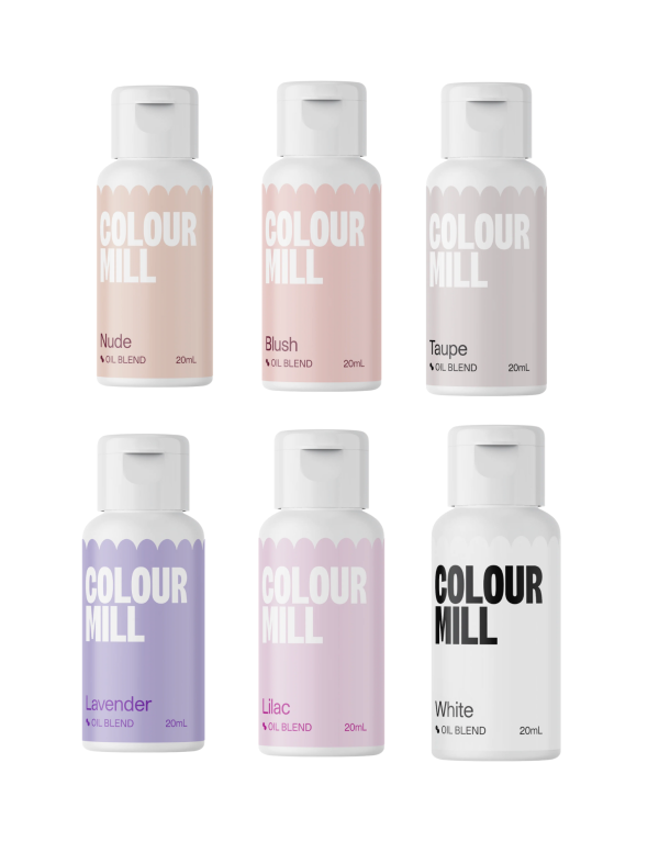 Colour Mill - Oil Blend Coloring - NUDE COMBO PACK - 20ml - 6 Colors