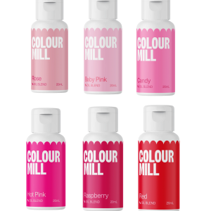 Colour Mill  - Oil Blend Coloring - PINK COMBO PACK - 20ml - 6 Colors