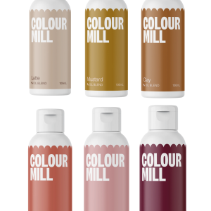 Colour Mill - Oil Blend Coloring - DESERT COMBO PACK - 100ml - 6 Colors