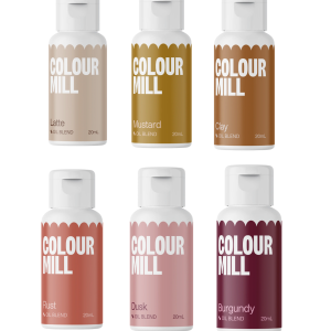 Colour Mill - Oil Blend Coloring - DESERT COMBO PACK - 20ml - 6 Colors