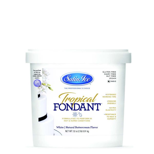 Satin Ice Tropical Fondant (kosher/parve) 2 lbs