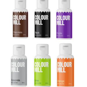 Colour Mill - Oil Blend Coloring - Tropical Combo Pack - 20ml - 6 Colors -  Divine Specialties