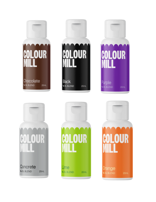 Colour Mill - Oil Blend Coloring - HALLOWEEN COMBO PACK - 20ml - 6 Colors