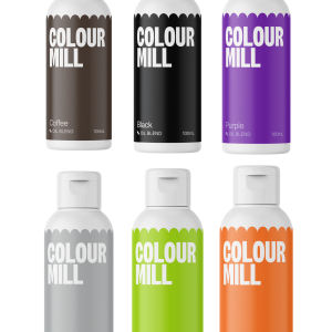 Colour Mill - Oil Blend Coloring - HALLOWEEN COMBO PACK - 100ml - 6 Colors