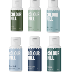 Colour Mill - Oil Blend Coloring - Coastal Combo Pack - 20ml - 6 Colors