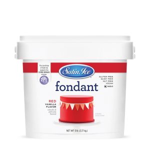 Satin Ice Fondant - 5 lbs - Available in Different Colors (Kosher/Parve)