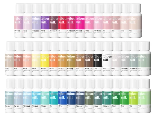 Colour Mill - Oil BlendColoring - All 46 Colors Included - 20 mL each