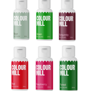 Colour Mill - Oil Blend Coloring - CHRISTMAS COMBO PACK - 20ml - 6 Colors