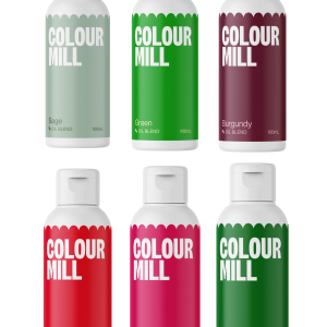 Colour Mill - Oil Blend Coloring - CHRISTMAS COMBO PACK - 100ml - 6 Colors