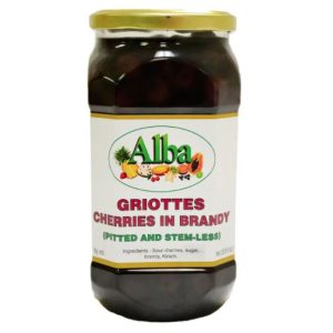 Griottes Cherries in Brandy (1 liter)