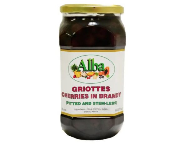 Griottes Cherries in Brandy (1 liter)