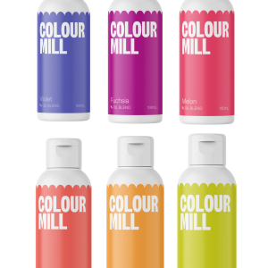 Colour Mill - Oil Blend Coloring -  Tropical Combo Pack - 100ml - 6 Colors