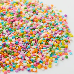 Pastel Sequin Shapes - Confetti Sprinkles