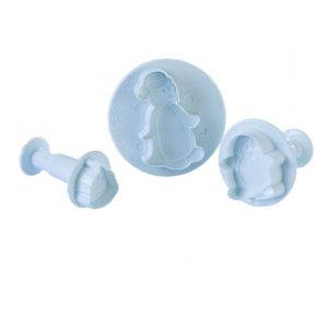 Penguins Plunger Cutters 3pcs