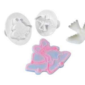 Bells and Dove Plunger Cutter 2pcs