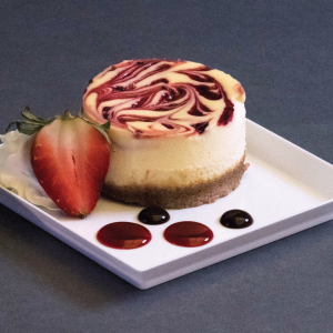 Strawberry Swirl Cheesecake 3" (24pcs)