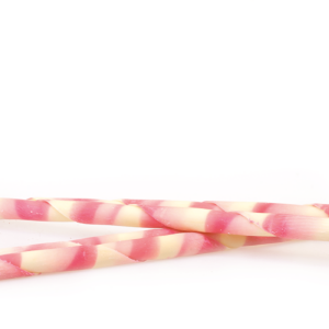 Chocolate Cigarette Pink Marble 8in 110-120 pcs