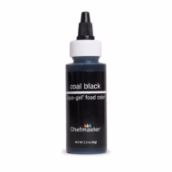 Chefmaster Coal Black Liqua-Gel® Liquid Food Coloring 2.3 oz