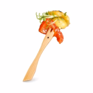 Bamboo Snack Fork 4.33" 100 pc