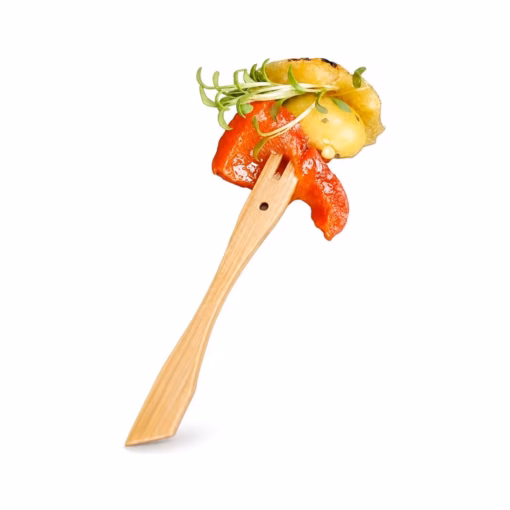 Bamboo Snack Fork 4.33" 100 pc