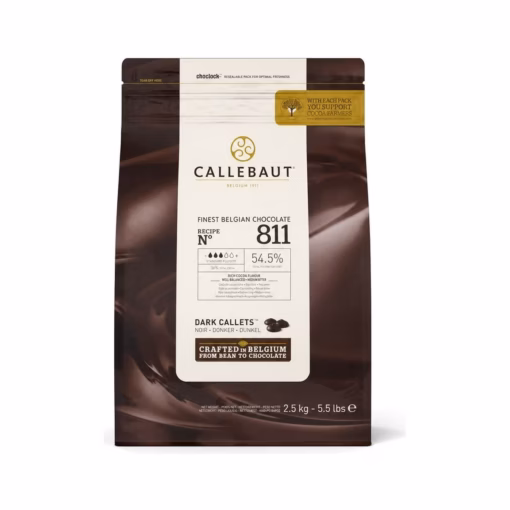 Callebaut Dark Chocolate Callets 54% 5.5lbs