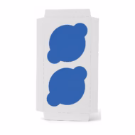 2 Cup Insert - White Cupcake 100ct.