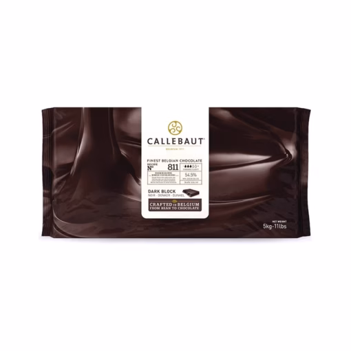 Callebaut Dark Block 54% (kosher/parve) 11 lbs