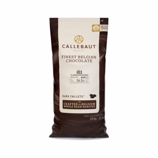 Callebaut Dark Chocolate Callets 54% 22lbs