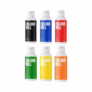 Colour Mill - Oil Blend Coloring - PRIMARY COMBO PACK - 100ml - 6 Colors