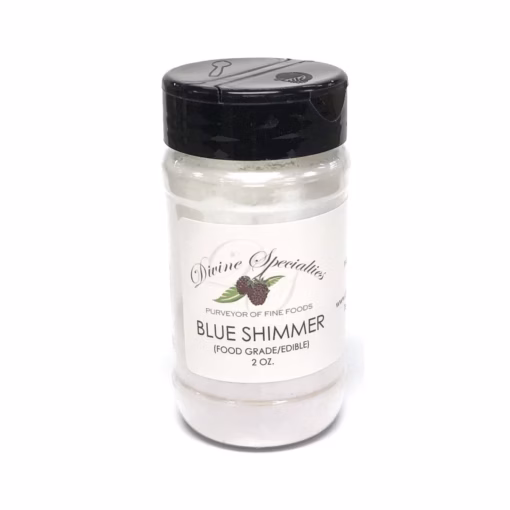Divine Specialties Blue Shimmer Luster Dust (Edible) - 2 oz.