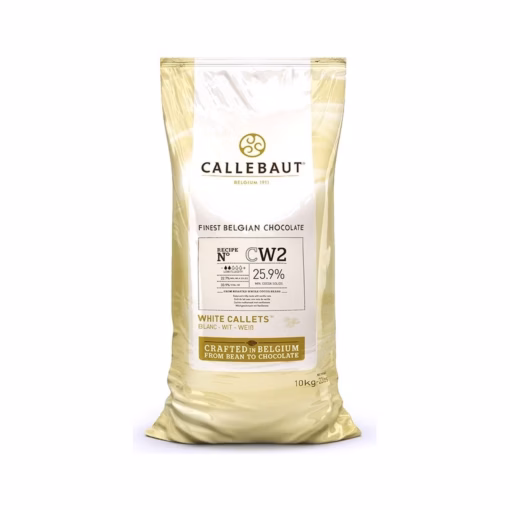 Callebaut CW2 White Chocolate Callets 25.9% 22 lbs