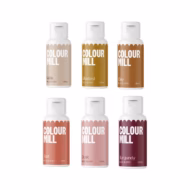 Colour Mill - Oil Blend Coloring - DESERT COMBO PACK - 20ml - 6 Colors